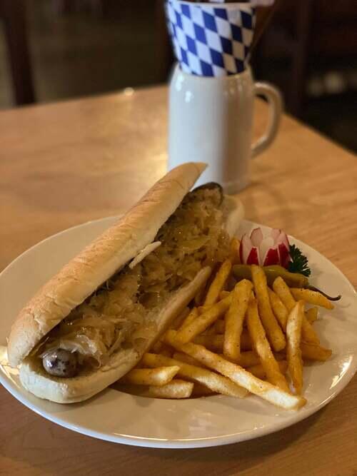 PORK SAUSAGE SANDWICH image PORK SAUSAGE SANDWICH image